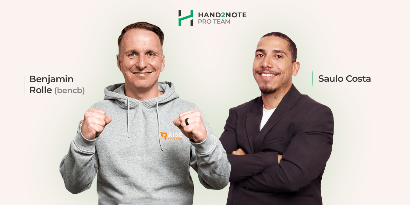 Bencb и Saulo Costa входят в профессиональную команду Hand2Note.