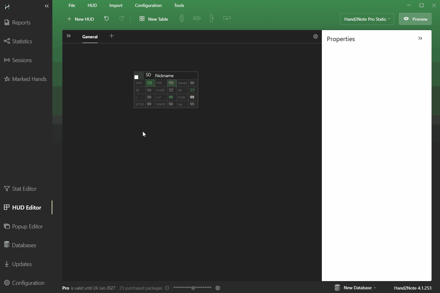 HUD Editor: Configure separate HUD panels for regular and Incognito tables.