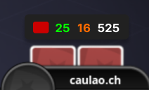Marcadores de colores en HUD