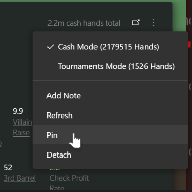Fixar relatório no Hand2Note
