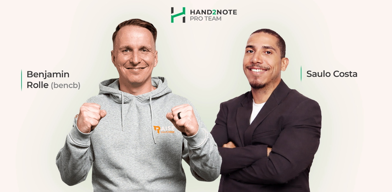 Игроки команды Hand2Note Pro Team.